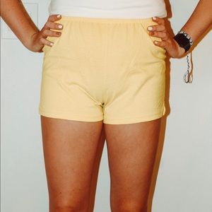 Yellow Soffe Women’s Shorts